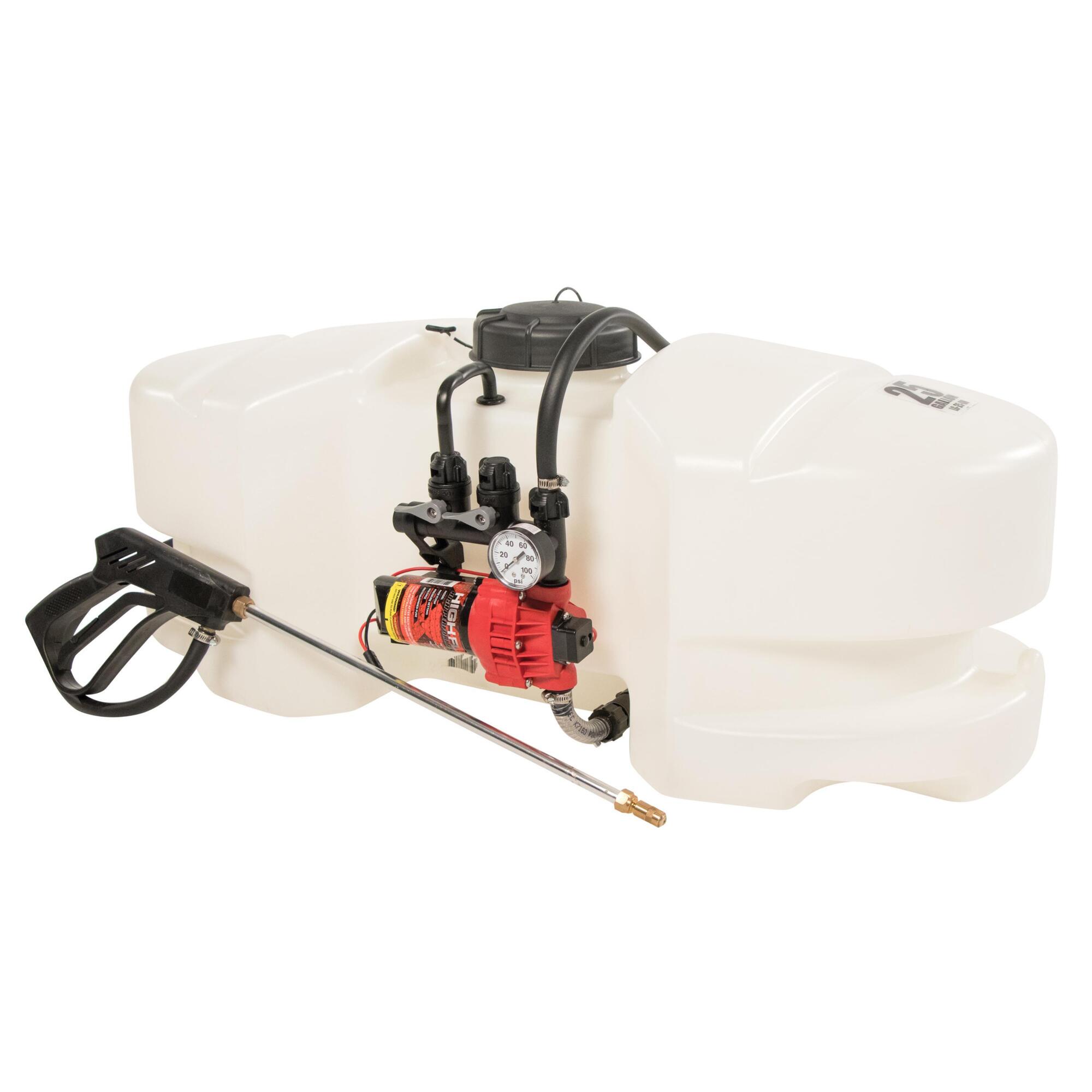 FIMCO Deluxe Spot Sprayer w/ Manifold, 25 Gallon, 2.4 GPM,  60 PSI, Model# LG-25-SM